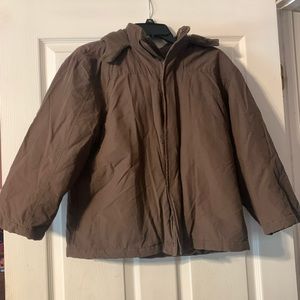 Brown fall jacket